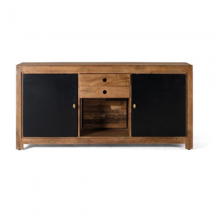 Aparador con Iluminación Interior Madera de Mango Maciza - Giner y Colomer2