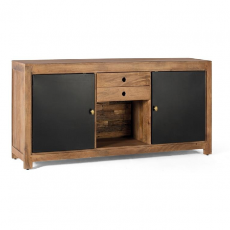 Aparador con Iluminación Interior Madera de Mango Maciza - Giner y Colomer3