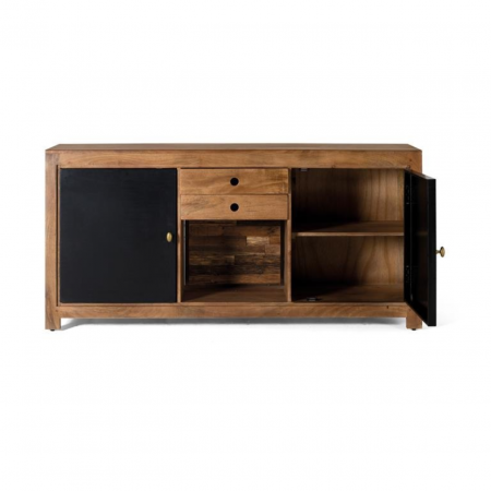 Aparador con Iluminación Interior Madera de Mango Maciza - Giner y Colomer4