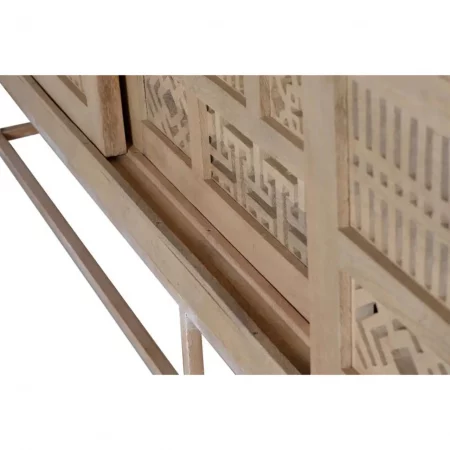 Aparador de Madera Mango con 3 Puertas Correderas y Base de Metal - Giner y Colomer (8)