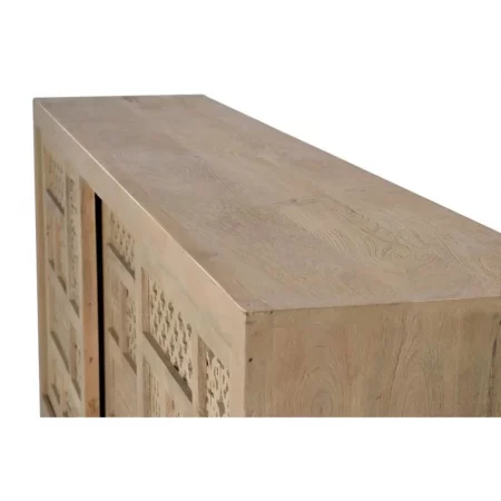 Aparador de Madera Mango con 3 Puertas Correderas y Base de Metal - Giner y Colomer (9)