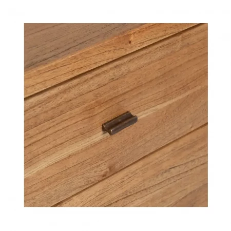 Aparador de Madera Mindi Miel 1 puerta 3 cajones - IXA (10)