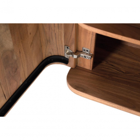 Aparador de Madera de Acacia de 4 Puertas - Giner y Colomer (4)