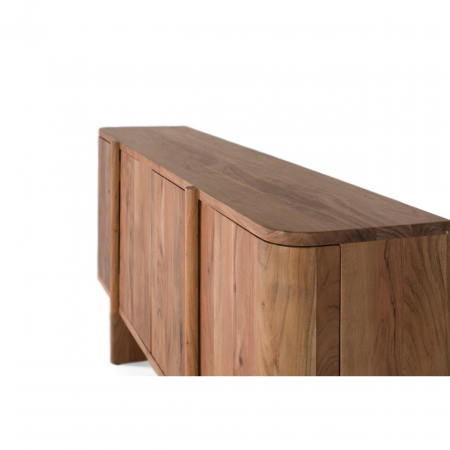 Aparador de Madera de Acacia de 4 Puertas - Giner y Colomer (5)