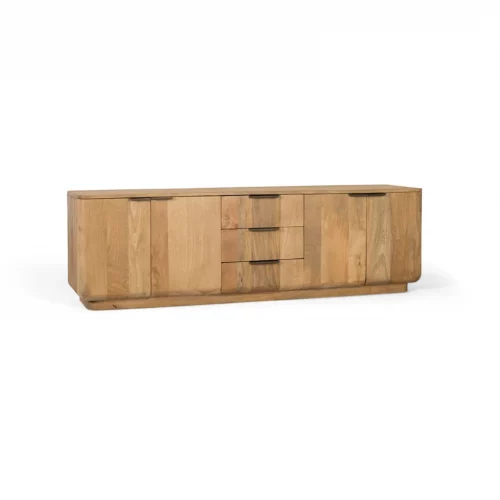 Aparador de Madera de Mango 180x40x55 Cm - Giner y Colomer2