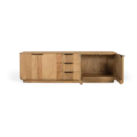 Aparador de Madera de Mango 180x40x55 Cm - Giner y Colomer3