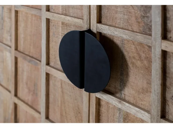 Aparador de Madera de Mango Natural 175x40x91 Cm - Giner y Colomer (7)