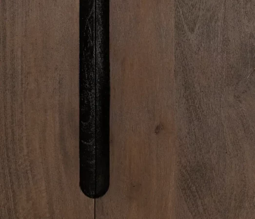 Aparador de Madera de Mango con 2 Puertas 47x63,5 cm y Patas de 12 cm – Diseño Moderno y Elegante - MOVIL (6)