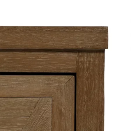 Aparador de Madera de Paulonia Natrual 4 Puertas - IXIA (8)