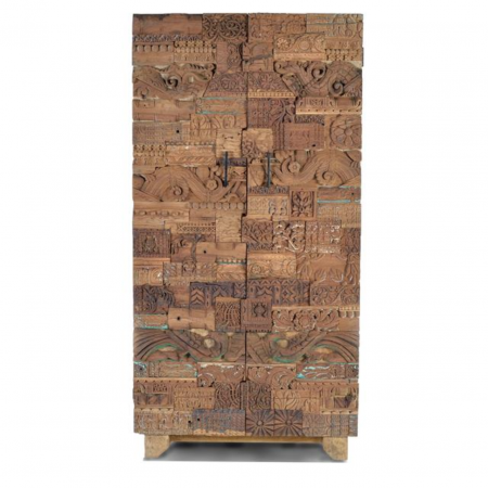 Armario 2 Puertas En Madera De Mango - Giner Y Colomer - 2