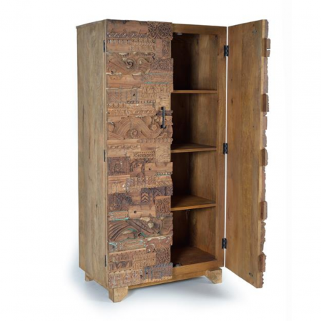 Armario 2 Puertas En Madera De Mango - Giner Y Colomer - 4