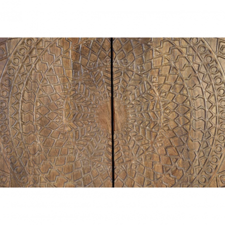 Armario 2 Puertas En Madera De Mango Y Base De Metal - Giner Y Colomer - 4