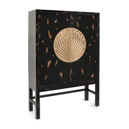 Armario-Aparador Bundar 8 Cajones 2 Puertas 2 Estantes 90x42x184 Cm - Moycor (1)