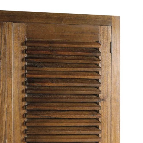 Armario Doble Mod. Marco Polo 2 Puertas + 3 Cajones Madera Mindi Colección Star 108x50x200 Cm - Moycor (3)