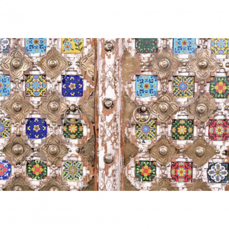 Armario Estilo Étnico con 2 Puertas - Giner y Colomer - 7