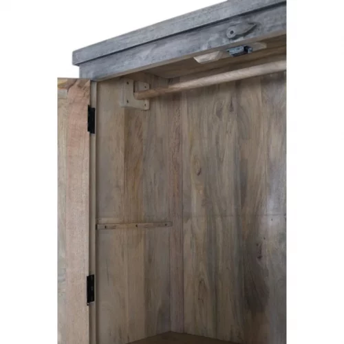 Armario Madera Mango 100x52x195 Cm - Giner y Colomer (5)