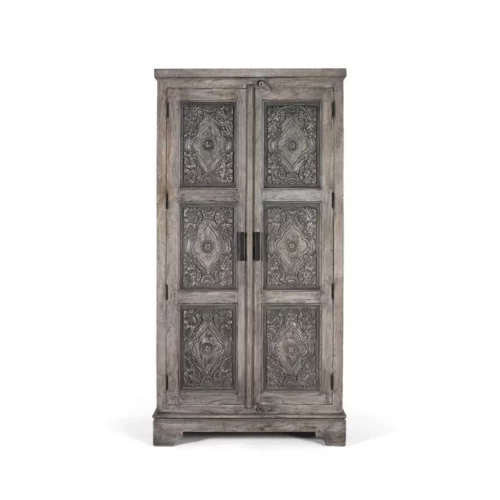 Armario Madera Mango 100x52x195 Cm - Giner y Colomer (6)