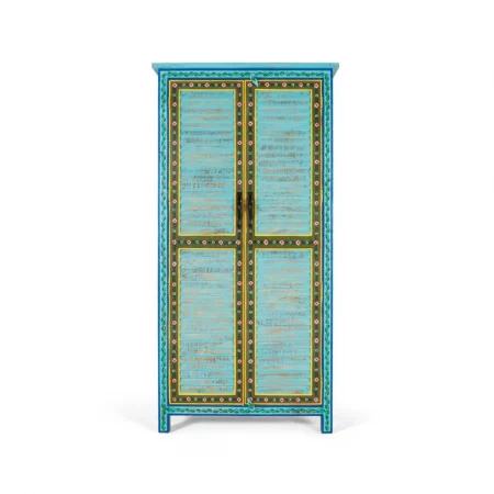 Armario Madera Mango 101x46x204 Cm - Giner y Colomer (3)