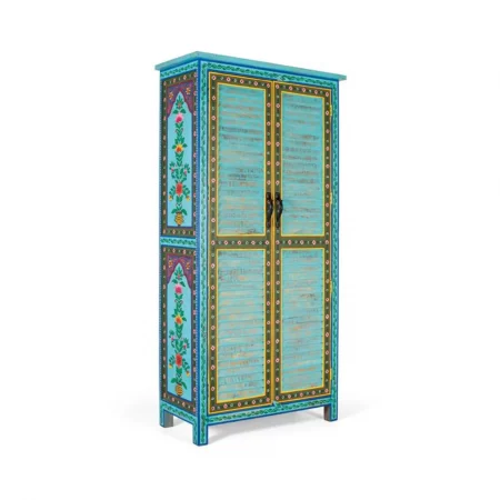 Armario Madera Mango 101x46x204 Cm - Giner y Colomer (4)