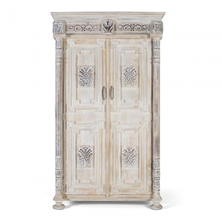 Armario Madera de Mango 2 Puertas Tallados - Giner y Colomer - 2