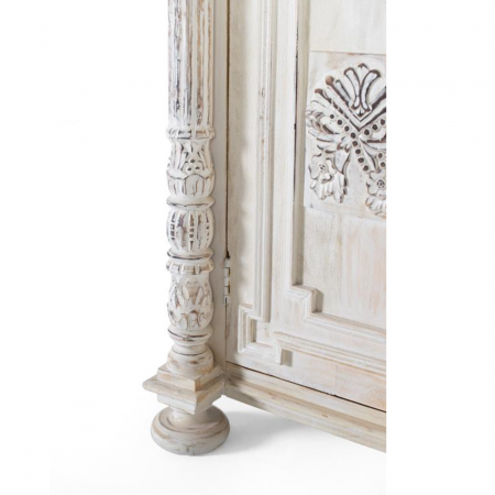 Armario Madera de Mango 2 Puertas Tallados - Giner y Colomer - 5