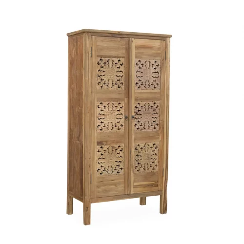Armario Talla Madera Reciclada 95x47x180 Cm - Moycor (1)