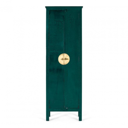 Armario Verde Madera de Mango con 2 Puertas - Giner y Colomer - 1