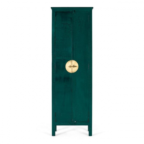 Armario Verde Madera de Mango con 2 Puertas - Giner y Colomer - 1