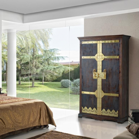 Armario con 2 Puertas con Estantes 110x50x190 - Giner y Colomer - 1
