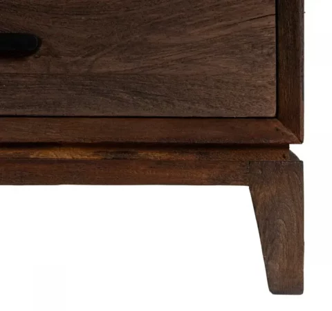 Armario de Madera de Mango Marron 75x40x200 Cm - IXIA (1)