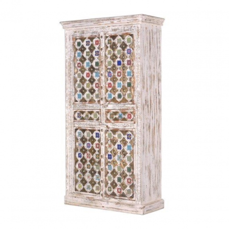 Armario en Madera de Mango con 4 Puertas y 2 Cajones - Giner y Colomer - 2