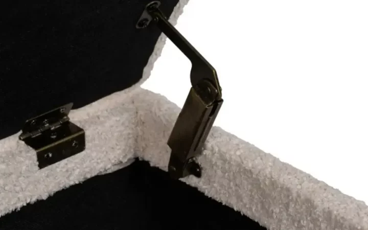 Banco Baul DM Tejido Crema 122x42x45 Cm - IXIA (5)