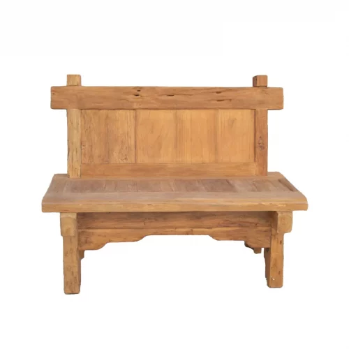 Banco Madera Teka Reciclada Merida 120x60x95 Cm - Moycor (2)