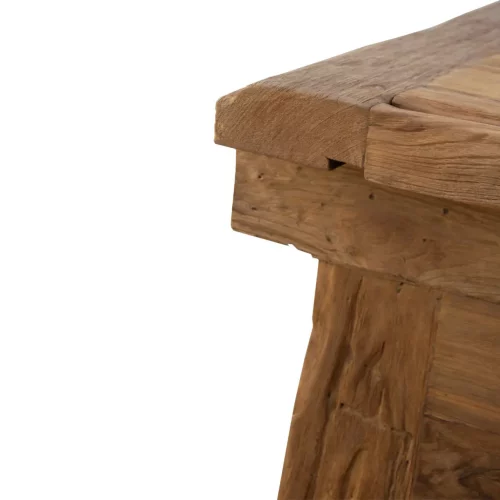 Banco Madera Teka Reciclada Merida 120x60x95 Cm - Moycor (5)
