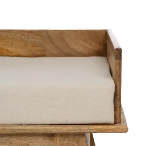 Banco Natural Madera Mango 98x46x54 Cm - IXIA (9)