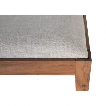 Banco Tapizado 180x42 Madera de Acacia Maciza - Giner y Colomer - 3