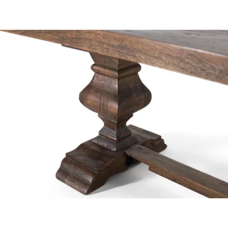 Banco madera Mango Patas Torneadas 180x40x46 Cm - Giner y Colomer (3)