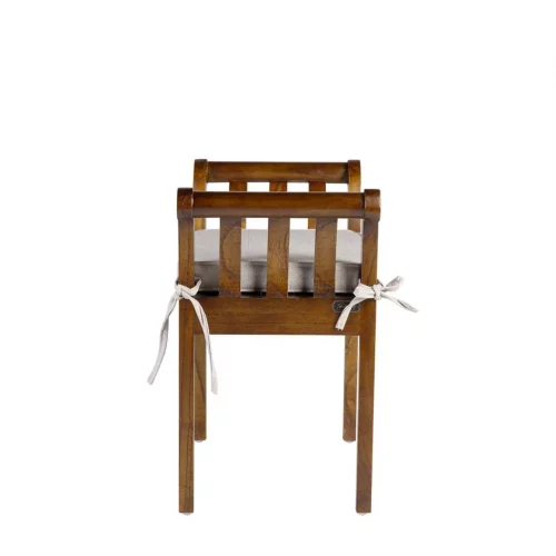 Banqueta Madera Mindi Modelo Kipas CCojín 65x37x65 Cm - Moycor (3)