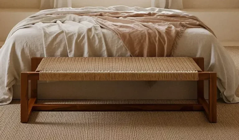 Banqueta Madera de Teca Natural 138x49x36 Cm - IXIA (2)