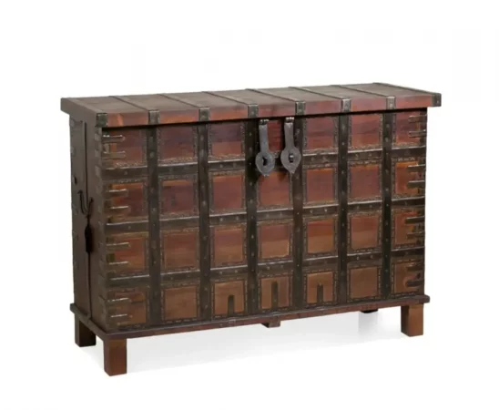 Baul Alhambra de Madera Reciclada 127x44x87 Cm - Moycor (5)