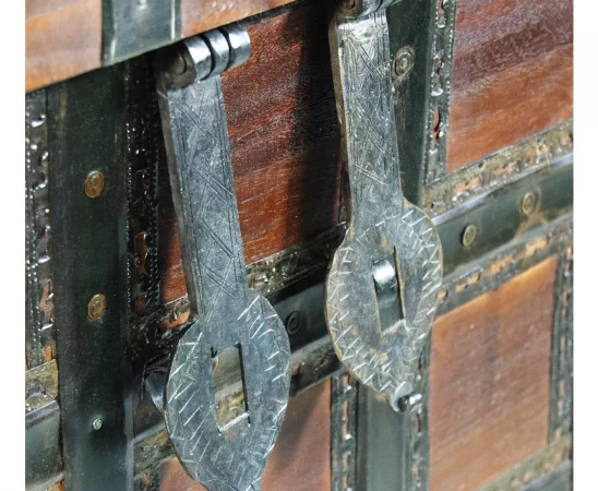 Baul Alhambra de Madera Reciclada 127x44x87 Cm - Moycor (8)