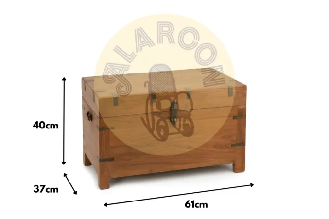 Baul de Madera 61x37x40 Cm - Moycor (2)