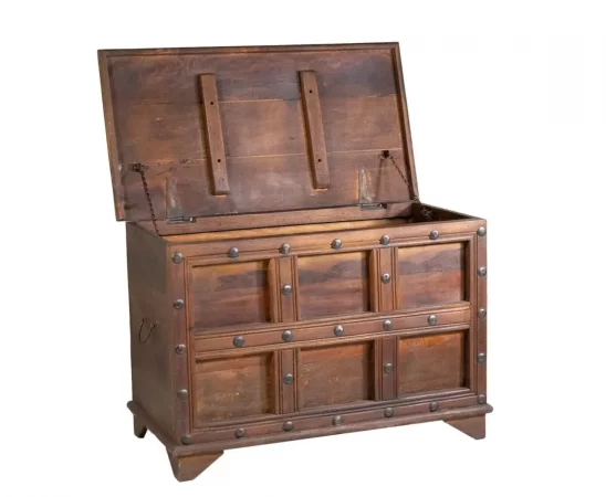 Baul de Madera Reciclada 89x47x60 Cm - Moycor (5)