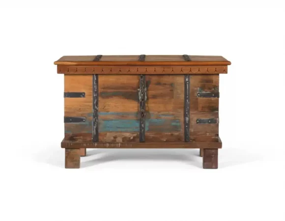 Baúl de Madera Reciclada con Acabado Industrial y Detalles Metálicos-74x40x46cm-MOVIL (5)