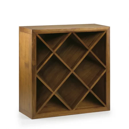 Botellero Star Combi 12 Huecos de Madera de Mindi - Moycor (1)