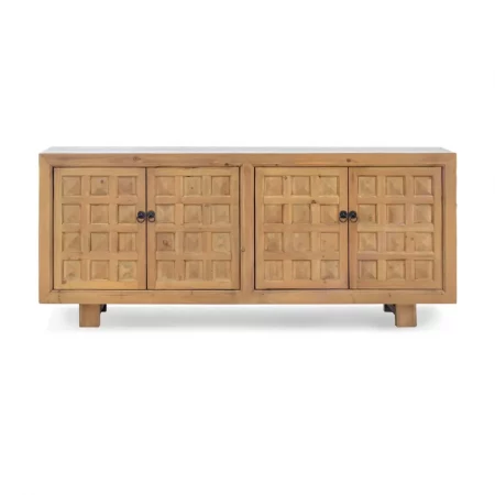 Bufet Cordoba de Madera de Pino Natural 4 Puertas - Moycor (6)