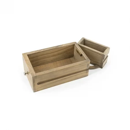 Bufet Merapi 4 Cajones 2 Puertas 3 Bandejas de Madera de Mindi - Moycor (3)