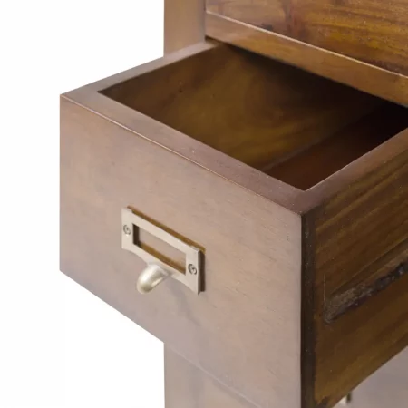 Bufet de Madera de Caoba con 9 Cajones y 2 Puertas Correderas Modelo Flamingo 150x40x80 Cm - Moycor (2)