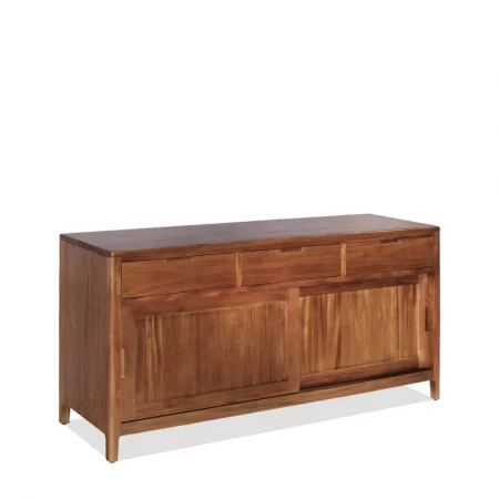 Buffet 3 Cajones + 2 Puertas Madera Caoba Colección Oporto 170x50x85 Cm - Moycor (5)