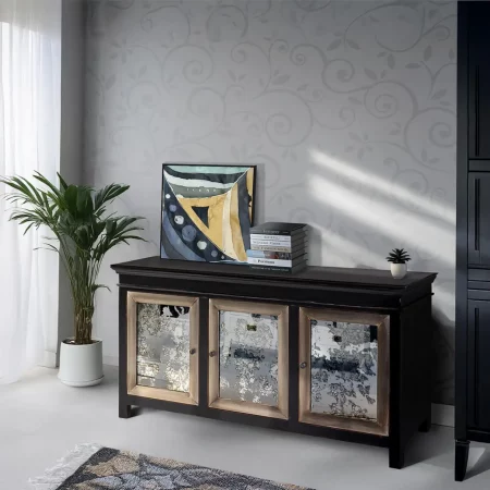 Buffet Gatsby Cristal con 3 Puertas 168x45x85 Cm - Moycor (6)